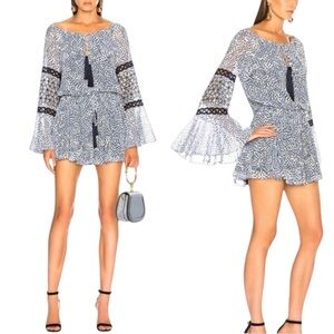 Alexis Lanelle Dress in Capri Embroidery